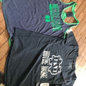 Women’s large notre dame tops